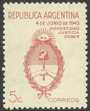 Lot 762 - Argentina general issues -  Guillermo Jalil - Philatino Auction # 2425 ARGENTINA: Super-economy auction with many interesting lots with VERY LOW PRICES!