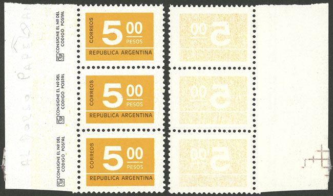 Lot 987 - Argentina general issues -  Guillermo Jalil - Philatino Auction # 2425 ARGENTINA: Super-economy auction with many interesting lots with VERY LOW PRICES!