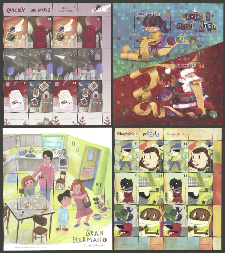 Lot 1202 - Argentina souvenir sheets - Guillermo Jalil - Philatino Auction # 2425 ARGENTINA: Super-economy auction with many interesting lots with VERY LOW PRICES! Lot 1202 - Argentina souvenir sheets - Guillermo Jalil - Philatino Auction # 2425 ARGENTINA: Super-economy auction with many interesting lots with VERY LOW PRICES!