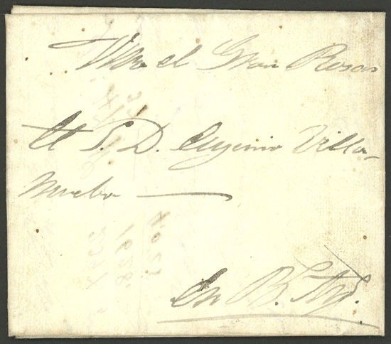Lot 1263 - Argentina postal history -  Guillermo Jalil - Philatino Auction # 2425 ARGENTINA: Super-economy auction with many interesting lots with VERY LOW PRICES!