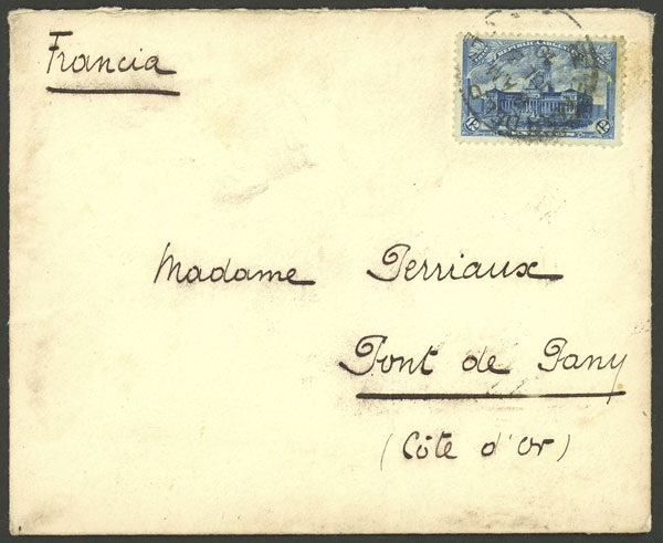 Lot 1305 - Argentina postal history -  Guillermo Jalil - Philatino Auction # 2425 ARGENTINA: Super-economy auction with many interesting lots with VERY LOW PRICES!