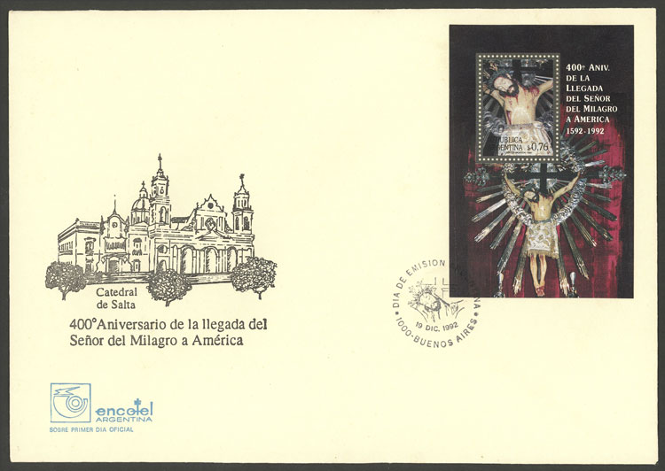 Lot 1170 - Argentina souvenir sheets - Guillermo Jalil - Philatino Auction # 2425 ARGENTINA: Super-economy auction with many interesting lots with VERY LOW PRICES! Lot 1170 - Argentina souvenir sheets - Guillermo Jalil - Philatino Auction # 2425 ARGENTINA: Super-economy auction with many interesting lots with VERY LOW PRICES!