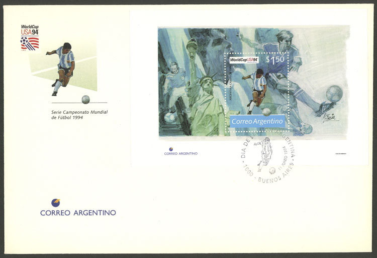 Lot 1174 - Argentina souvenir sheets - Guillermo Jalil - Philatino Auction # 2425 ARGENTINA: Super-economy auction with many interesting lots with VERY LOW PRICES! Lot 1174 - Argentina souvenir sheets - Guillermo Jalil - Philatino Auction # 2425 ARGENTINA: Super-economy auction with many interesting lots with VERY LOW PRICES!