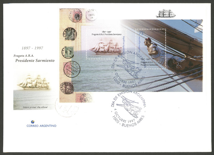 Lot 1182 - Argentina souvenir sheets - Guillermo Jalil - Philatino Auction # 2425 ARGENTINA: Super-economy auction with many interesting lots with VERY LOW PRICES! Lot 1182 - Argentina souvenir sheets - Guillermo Jalil - Philatino Auction # 2425 ARGENTINA: Super-economy auction with many interesting lots with VERY LOW PRICES!