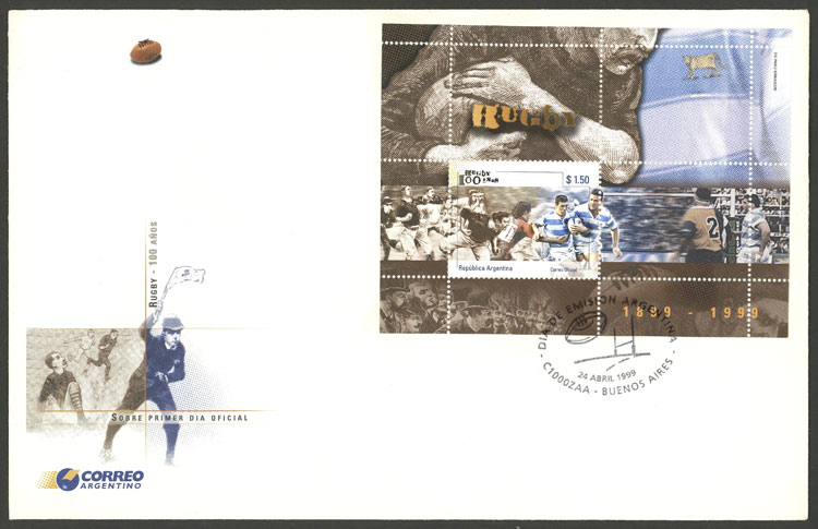Lot 1186 - Argentina souvenir sheets - Guillermo Jalil - Philatino Auction # 2425 ARGENTINA: Super-economy auction with many interesting lots with VERY LOW PRICES! Lot 1186 - Argentina souvenir sheets - Guillermo Jalil - Philatino Auction # 2425 ARGENTINA: Super-economy auction with many interesting lots with VERY LOW PRICES!