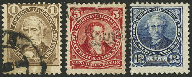 Lot 367 - Argentina general issues -  Guillermo Jalil - Philatino Auction # 2425 ARGENTINA: Super-economy auction with many interesting lots with VERY LOW PRICES!