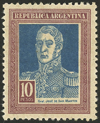 Lot 579 - Argentina general issues - Guillermo Jalil - Philatino Auction # 2425 ARGENTINA: Super-economy auction with many interesting lots with VERY LOW PRICES! Lot 579 - Argentina general issues - Guillermo Jalil - Philatino Auction # 2425 ARGENTINA: Super-economy auction with many interesting lots with VERY LOW PRICES!