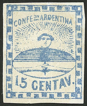 Lot 48 - Argentina confederation - Guillermo Jalil - Philatino Auction # 2425 ARGENTINA: Super-economy auction with many interesting lots with VERY LOW PRICES! Lot 48 - Argentina confederation - Guillermo Jalil - Philatino Auction # 2425 ARGENTINA: Super-economy auction with many interesting lots with VERY LOW PRICES!