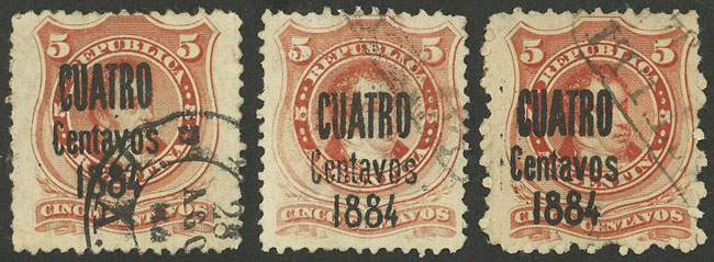 Lot 330 - Argentina general issues -  Guillermo Jalil - Philatino Auction # 2425 ARGENTINA: Super-economy auction with many interesting lots with VERY LOW PRICES!