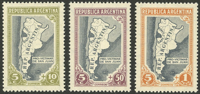 Lot 775 - Argentina general issues -  Guillermo Jalil - Philatino Auction # 2425 ARGENTINA: Super-economy auction with many interesting lots with VERY LOW PRICES!