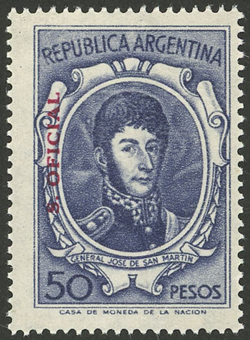 Lot 1237 - Argentina official stamps - Guillermo Jalil - Philatino Auction # 2425 ARGENTINA: Super-economy auction with many interesting lots with VERY LOW PRICES! Lot 1237 - Argentina official stamps - Guillermo Jalil - Philatino Auction # 2425 ARGENTINA: Super-economy auction with many interesting lots with VERY LOW PRICES!