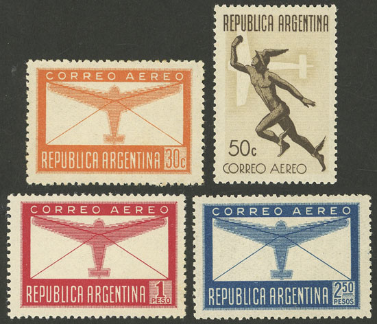 Lot 745 - Argentina general issues -  Guillermo Jalil - Philatino Auction # 2425 ARGENTINA: Super-economy auction with many interesting lots with VERY LOW PRICES!