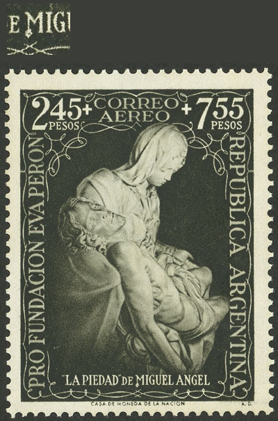 Lot 832 - Argentina general issues -  Guillermo Jalil - Philatino Auction # 2425 ARGENTINA: Super-economy auction with many interesting lots with VERY LOW PRICES!