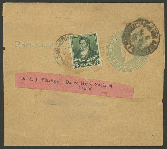 Lot 1285 - Argentina postal history - Guillermo Jalil - Philatino Auction # 2425 ARGENTINA: Super-economy auction with many interesting lots with VERY LOW PRICES! Lot 1285 - Argentina postal history - Guillermo Jalil - Philatino Auction # 2425 ARGENTINA: Super-economy auction with many interesting lots with VERY LOW PRICES!