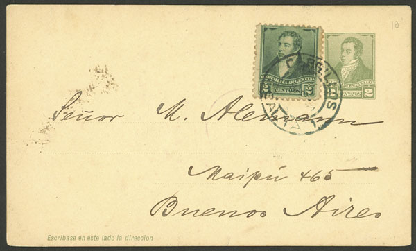 Lot 1283 - Argentina postal history - Guillermo Jalil - Philatino Auction # 2425 ARGENTINA: Super-economy auction with many interesting lots with VERY LOW PRICES! Lot 1283 - Argentina postal history - Guillermo Jalil - Philatino Auction # 2425 ARGENTINA: Super-economy auction with many interesting lots with VERY LOW PRICES!