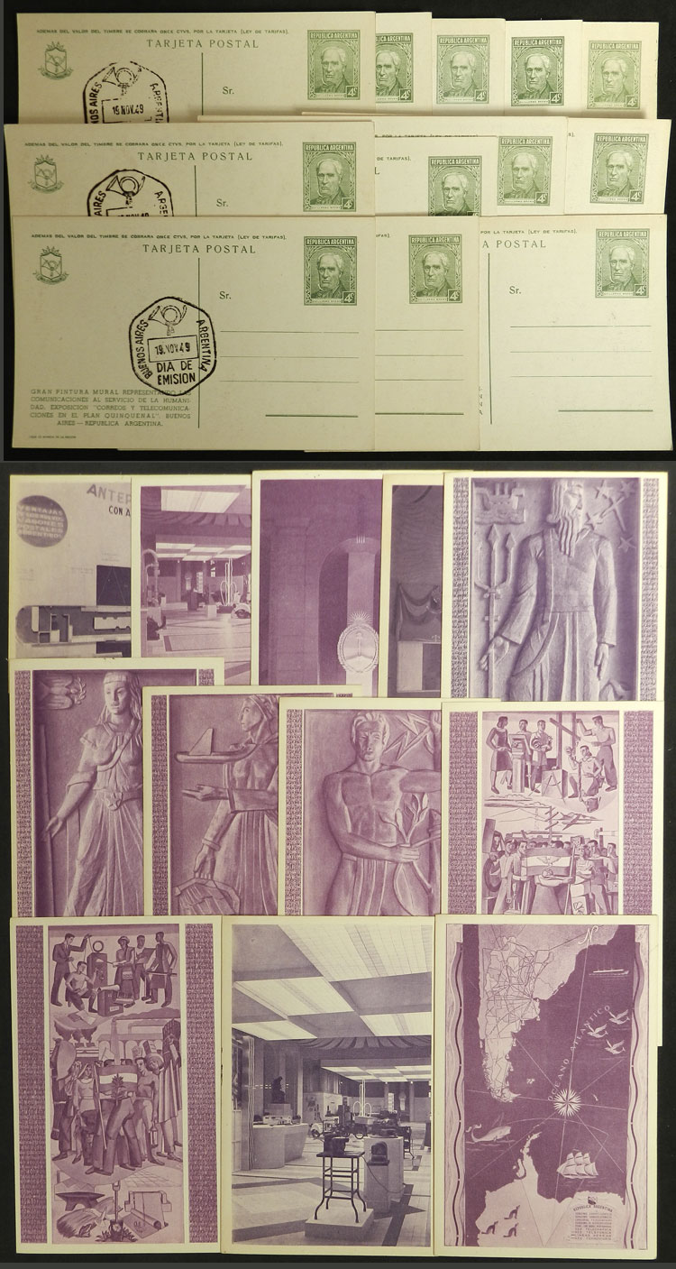 Lot 1242 - Argentina postal cards - Guillermo Jalil - Philatino Auction # 2425 ARGENTINA: Super-economy auction with many interesting lots with VERY LOW PRICES! Lot 1242 - Argentina postal cards - Guillermo Jalil - Philatino Auction # 2425 ARGENTINA: Super-economy auction with many interesting lots with VERY LOW PRICES!
