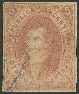 Lot 127 - Argentina rivadavias -  Guillermo Jalil - Philatino Auction # 2425 ARGENTINA: Super-economy auction with many interesting lots with VERY LOW PRICES!
