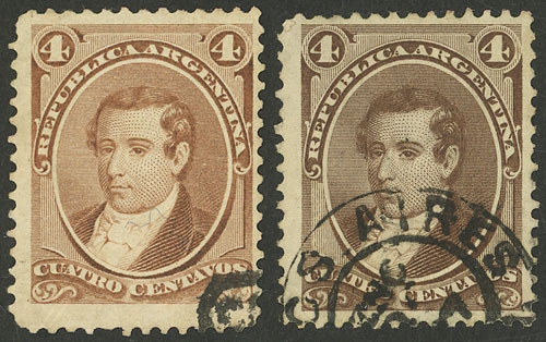 Lot 183 - Argentina general issues -  Guillermo Jalil - Philatino Auction # 2425 ARGENTINA: Super-economy auction with many interesting lots with VERY LOW PRICES!
