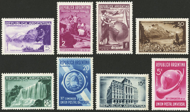 Lot 703 - Argentina general issues -  Guillermo Jalil - Philatino Auction # 2425 ARGENTINA: Super-economy auction with many interesting lots with VERY LOW PRICES!