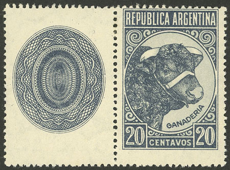 Lot 757 - Argentina general issues -  Guillermo Jalil - Philatino Auction # 2425 ARGENTINA: Super-economy auction with many interesting lots with VERY LOW PRICES!