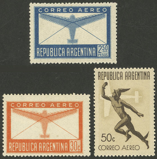 Lot 743 - Argentina general issues -  Guillermo Jalil - Philatino Auction # 2425 ARGENTINA: Super-economy auction with many interesting lots with VERY LOW PRICES!