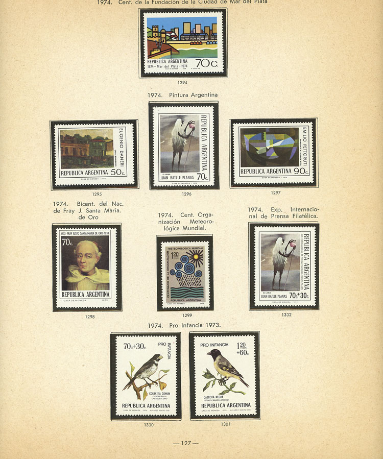 Lot 1405 - Argentina Lots and Collections - Guillermo Jalil - Philatino Auction # 2425 ARGENTINA: Super-economy auction with many interesting lots with VERY LOW PRICES! Lot 1405 - Argentina Lots and Collections - Guillermo Jalil - Philatino Auction # 2425 ARGENTINA: Super-economy auction with many interesting lots with VERY LOW PRICES!