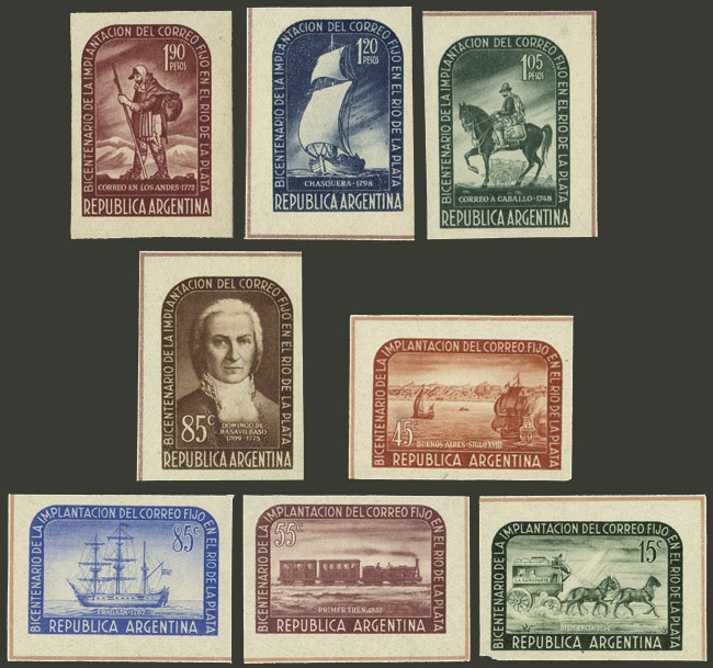 Lot 820 - Argentina general issues -  Guillermo Jalil - Philatino Auction # 2425 ARGENTINA: Super-economy auction with many interesting lots with VERY LOW PRICES!