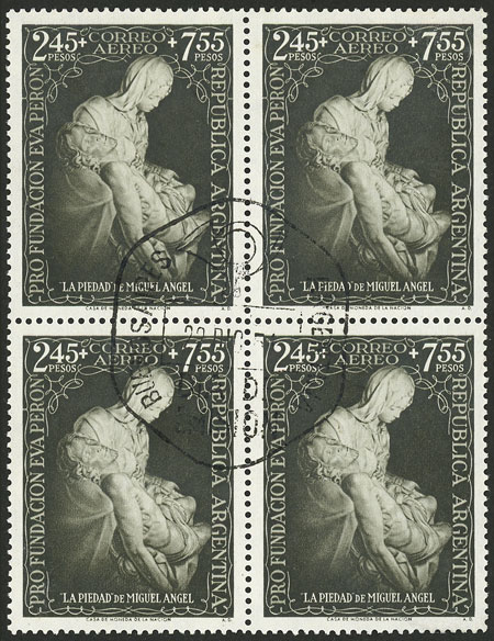 Lot 830 - Argentina general issues -  Guillermo Jalil - Philatino Auction # 2425 ARGENTINA: Super-economy auction with many interesting lots with VERY LOW PRICES!