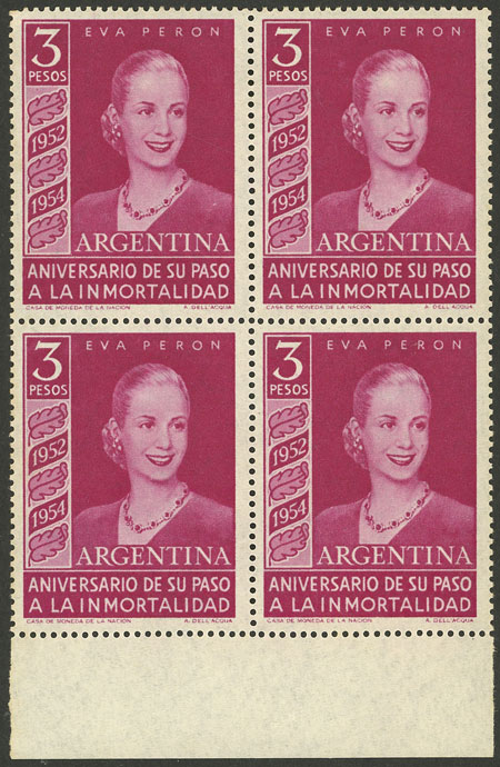 Lot 860 - Argentina general issues - Guillermo Jalil - Philatino Auction # 2425 ARGENTINA: Super-economy auction with many interesting lots with VERY LOW PRICES! Lot 860 - Argentina general issues - Guillermo Jalil - Philatino Auction # 2425 ARGENTINA: Super-economy auction with many interesting lots with VERY LOW PRICES!