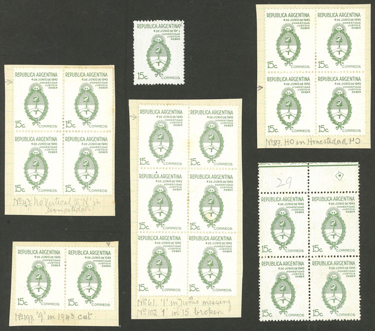 Lot 1393 - Argentina Lots and Collections - Guillermo Jalil - Philatino Auction # 2425 ARGENTINA: Super-economy auction with many interesting lots with VERY LOW PRICES! Lot 1393 - Argentina Lots and Collections - Guillermo Jalil - Philatino Auction # 2425 ARGENTINA: Super-economy auction with many interesting lots with VERY LOW PRICES!