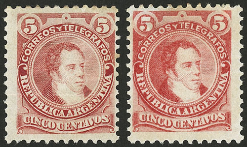 Lot 369 - Argentina general issues -  Guillermo Jalil - Philatino Auction # 2425 ARGENTINA: Super-economy auction with many interesting lots with VERY LOW PRICES!