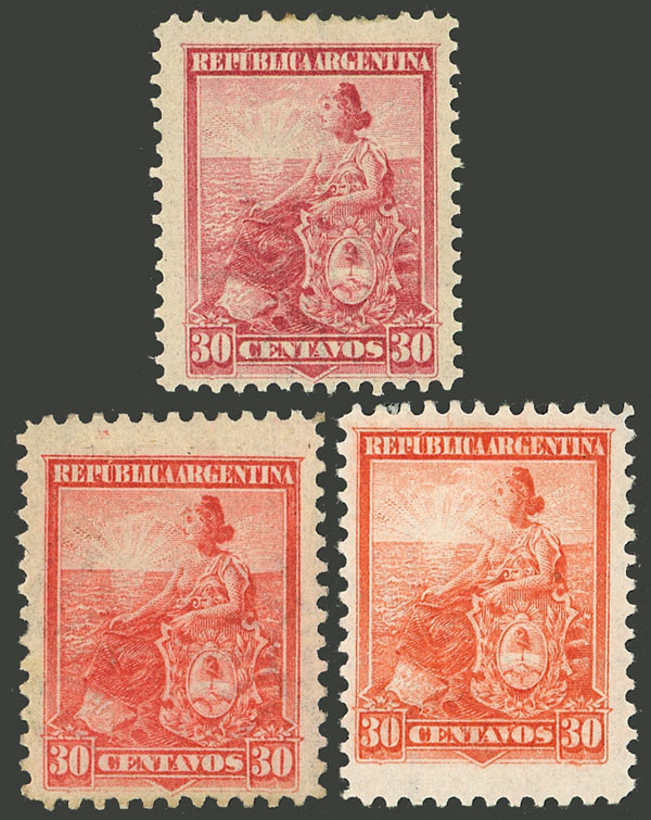 Lot 434 - Argentina general issues -  Guillermo Jalil - Philatino Auction # 2425 ARGENTINA: Super-economy auction with many interesting lots with VERY LOW PRICES!
