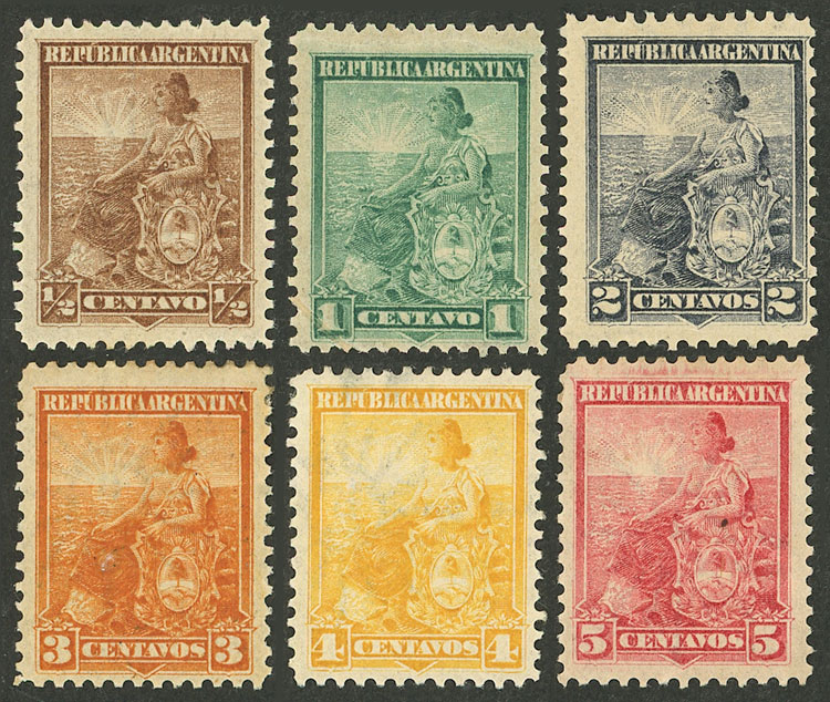 Lot 441 - Argentina general issues -  Guillermo Jalil - Philatino Auction # 2425 ARGENTINA: Super-economy auction with many interesting lots with VERY LOW PRICES!