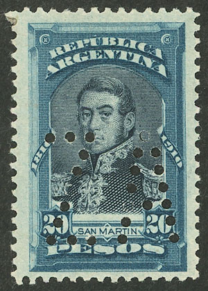 Lot 467 - Argentina general issues -  Guillermo Jalil - Philatino Auction # 2425 ARGENTINA: Super-economy auction with many interesting lots with VERY LOW PRICES!