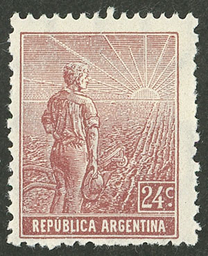 Lot 490 - Argentina general issues -  Guillermo Jalil - Philatino Auction # 2425 ARGENTINA: Super-economy auction with many interesting lots with VERY LOW PRICES!
