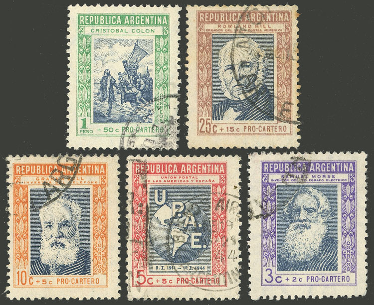 Lot 768 - Argentina general issues -  Guillermo Jalil - Philatino Auction # 2425 ARGENTINA: Super-economy auction with many interesting lots with VERY LOW PRICES!