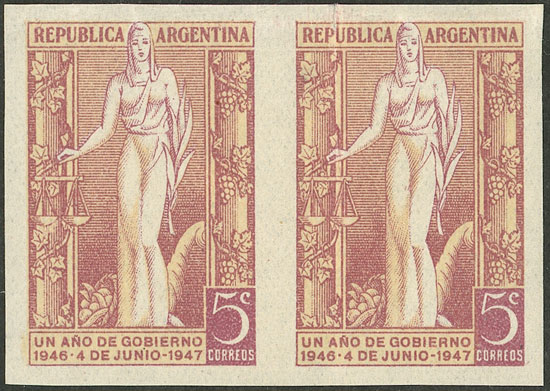 Lot 801 - Argentina general issues -  Guillermo Jalil - Philatino Auction # 2425 ARGENTINA: Super-economy auction with many interesting lots with VERY LOW PRICES!