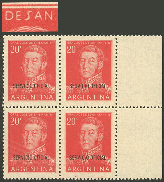 Lot 1232 - Argentina official stamps - Guillermo Jalil - Philatino Auction # 2425 ARGENTINA: Super-economy auction with many interesting lots with VERY LOW PRICES! Lot 1232 - Argentina official stamps - Guillermo Jalil - Philatino Auction # 2425 ARGENTINA: Super-economy auction with many interesting lots with VERY LOW PRICES!