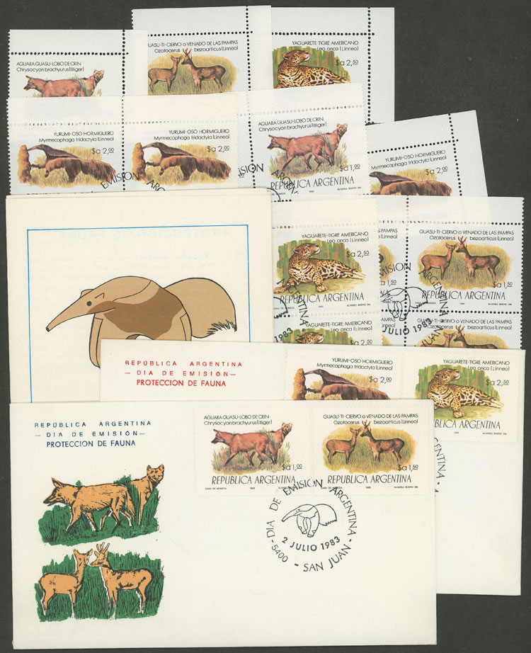 Lot 1031 - Argentina general issues - Guillermo Jalil - Philatino Auction # 2425 ARGENTINA: Super-economy auction with many interesting lots with VERY LOW PRICES! Lot 1031 - Argentina general issues - Guillermo Jalil - Philatino Auction # 2425 ARGENTINA: Super-economy auction with many interesting lots with VERY LOW PRICES!