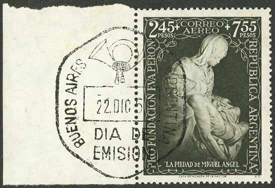 Lot 829 - Argentina general issues -  Guillermo Jalil - Philatino Auction # 2425 ARGENTINA: Super-economy auction with many interesting lots with VERY LOW PRICES!