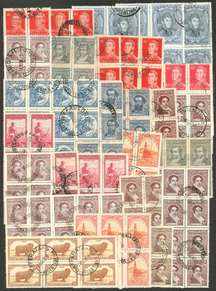 Lot 1380 - Argentina Lots and Collections - Guillermo Jalil - Philatino Auction # 2425 ARGENTINA: Super-economy auction with many interesting lots with VERY LOW PRICES! Lot 1380 - Argentina Lots and Collections - Guillermo Jalil - Philatino Auction # 2425 ARGENTINA: Super-economy auction with many interesting lots with VERY LOW PRICES!