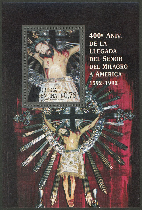 Lot 1169 - Argentina souvenir sheets - Guillermo Jalil - Philatino Auction # 2425 ARGENTINA: Super-economy auction with many interesting lots with VERY LOW PRICES! Lot 1169 - Argentina souvenir sheets - Guillermo Jalil - Philatino Auction # 2425 ARGENTINA: Super-economy auction with many interesting lots with VERY LOW PRICES!