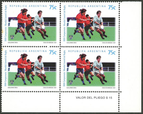 Lot 1076 - Argentina general issues -  Guillermo Jalil - Philatino Auction # 2425 ARGENTINA: Super-economy auction with many interesting lots with VERY LOW PRICES!