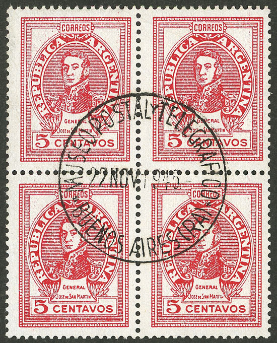 Lot 758 - Argentina general issues -  Guillermo Jalil - Philatino Auction # 2425 ARGENTINA: Super-economy auction with many interesting lots with VERY LOW PRICES!