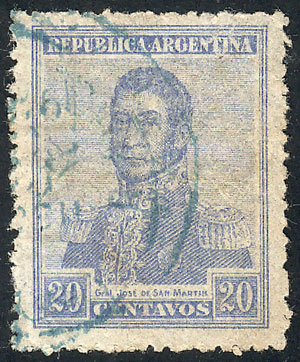 Lot 532 - Argentina general issues -  Guillermo Jalil - Philatino Auction # 2425 ARGENTINA: Super-economy auction with many interesting lots with VERY LOW PRICES!