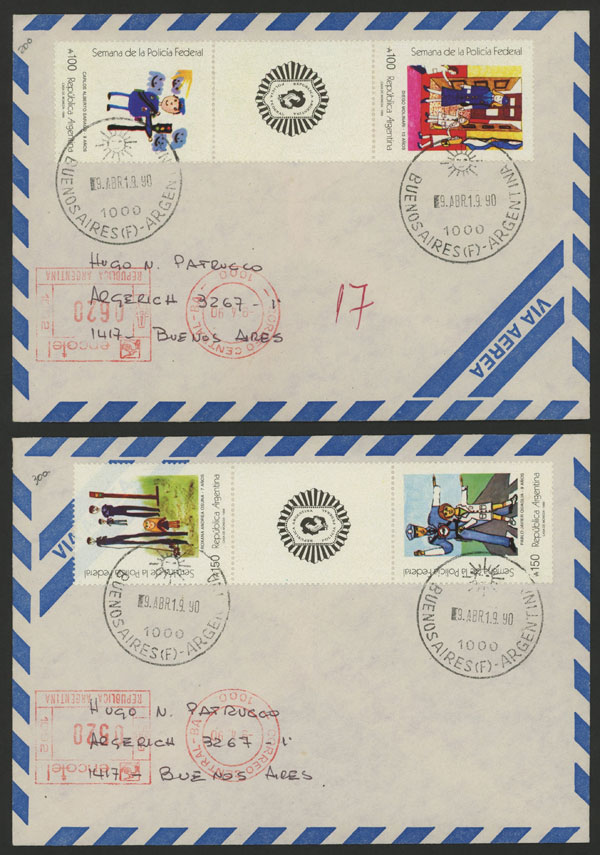 Lot 633 - Argentina general issues -  Guillermo Jalil - Philatino Auction # 2430 ARGENTINA: Very good selection of varied material (including rarities), with very convenient starts!