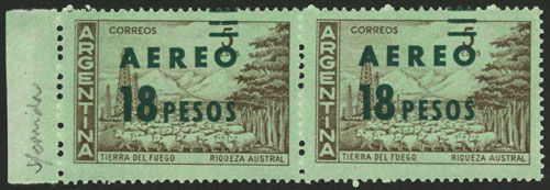 Lot 537 - Argentina general issues -  Guillermo Jalil - Philatino Auction # 2430 ARGENTINA: Very good selection of varied material (including rarities), with very convenient starts!