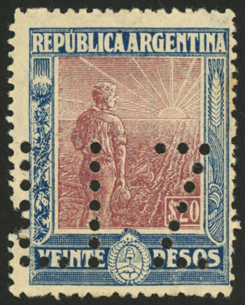 Lot 193 - Argentina general issues -  Guillermo Jalil - Philatino Auction # 2430 ARGENTINA: Very good selection of varied material (including rarities), with very convenient starts!