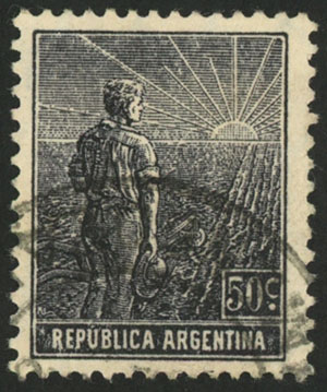 Lot 192 - Argentina general issues -  Guillermo Jalil - Philatino Auction # 2430 ARGENTINA: Very good selection of varied material (including rarities), with very convenient starts!