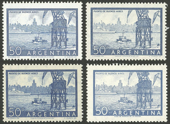 Lot 481 - Argentina general issues -  Guillermo Jalil - Philatino Auction # 2430 ARGENTINA: Very good selection of varied material (including rarities), with very convenient starts!